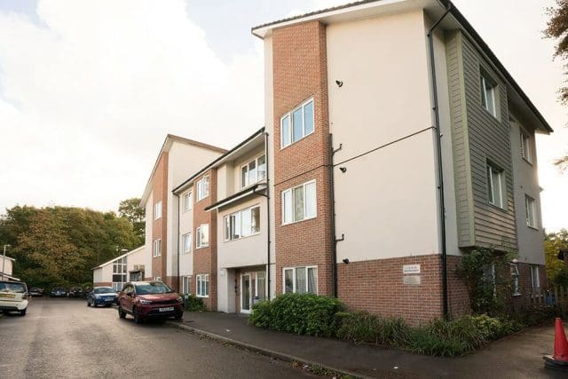 Front View of the Verwood Houses Development